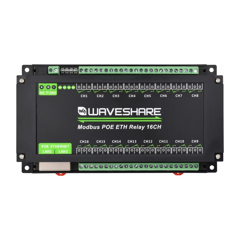 Waveshare Modbus POE ETH Relay 16CH